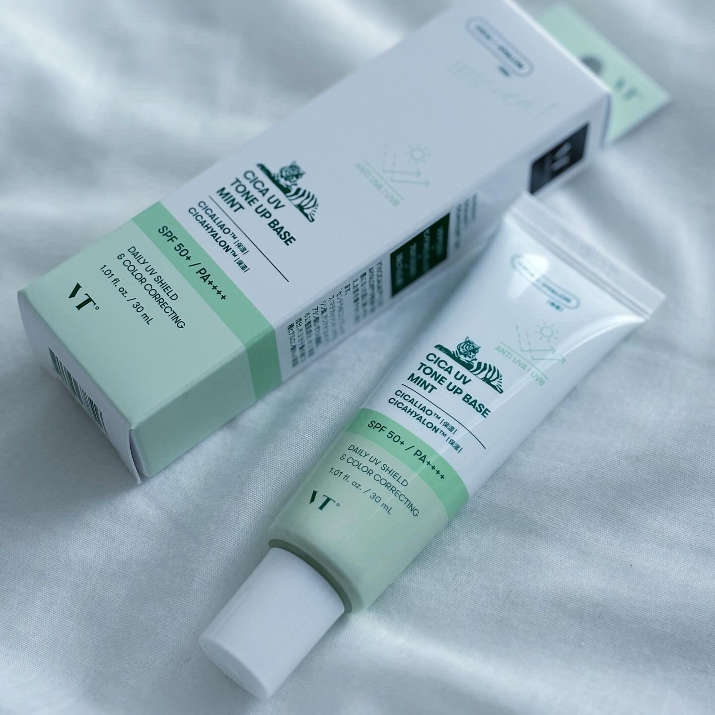 CICA UVトーンアップベース ミント/VT/化粧下地を使ったクチコミ（1枚目）