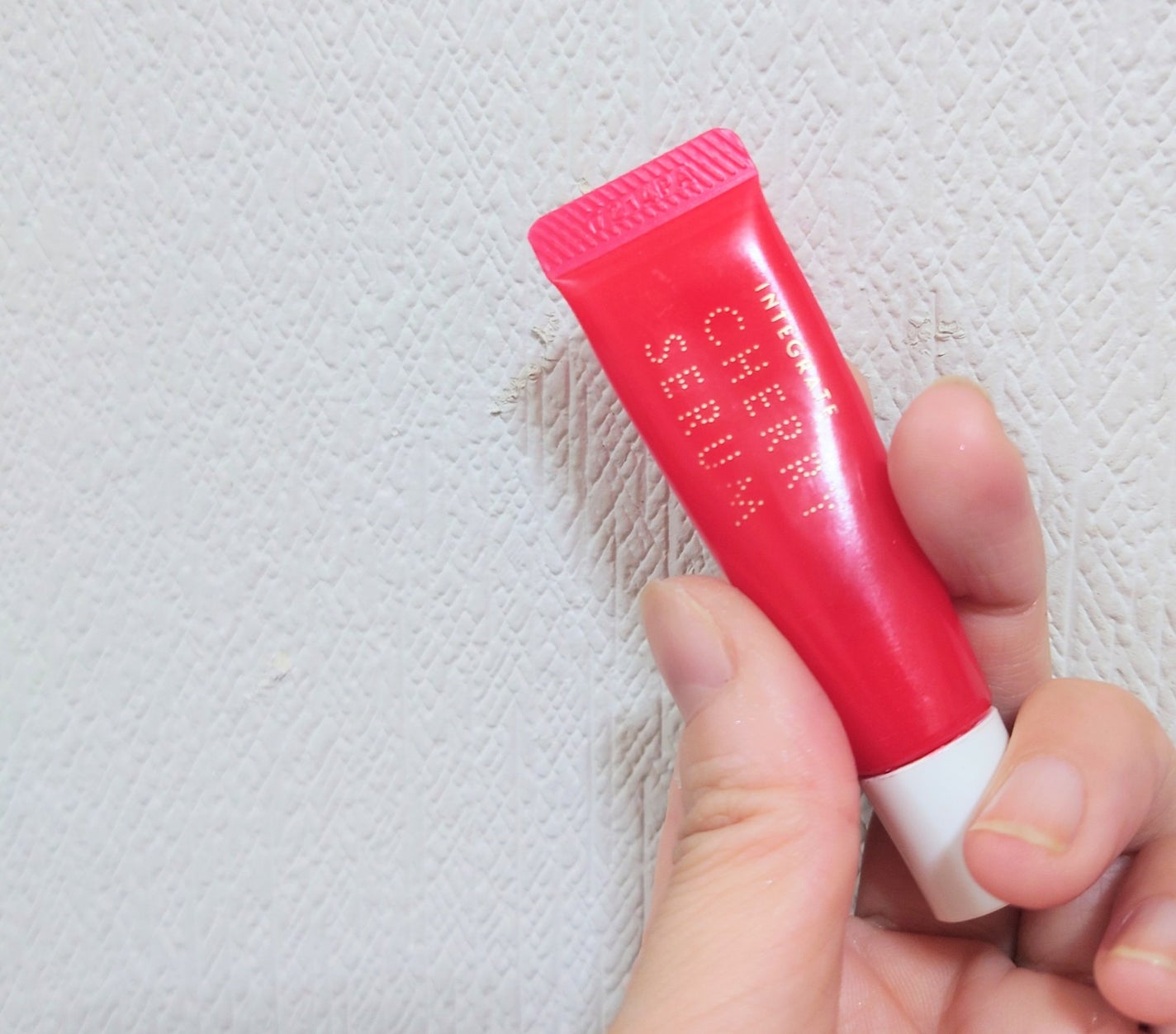 サクラドロップエッセンス/インテグレート/リップケアを使ったクチコミ(1枚目)