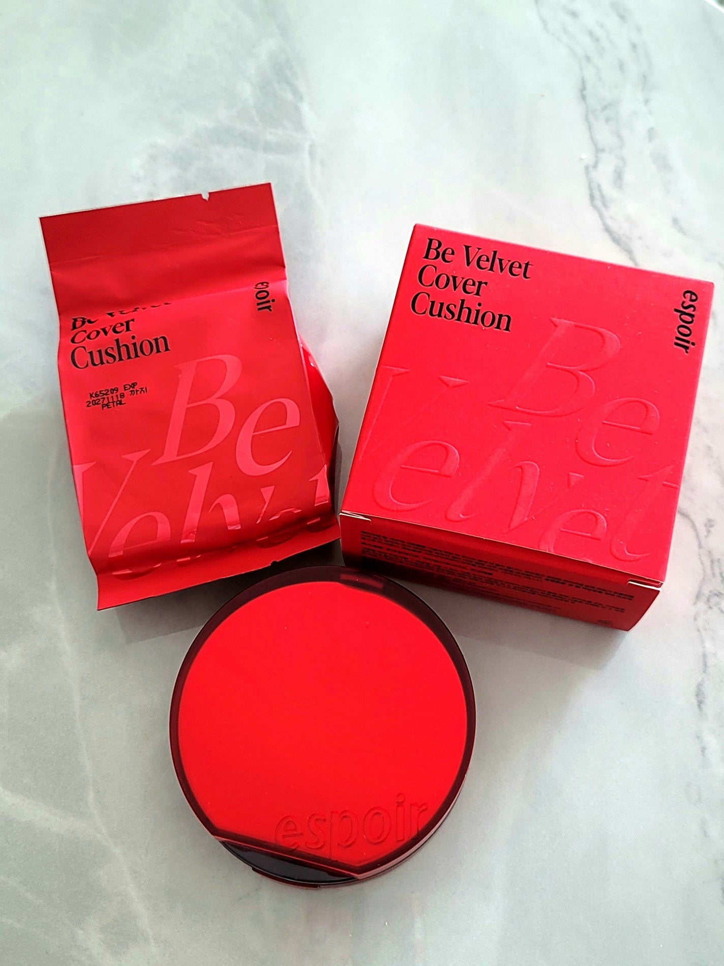 ビーベルベットカバークッション/espoir/クッションファンデーションを使ったクチコミ(1枚目)