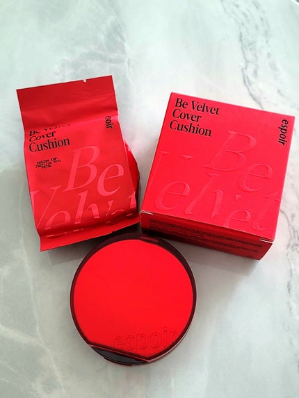 ビーベルベットカバークッション/espoir/クッションファンデーションを使ったクチコミ(1枚目)