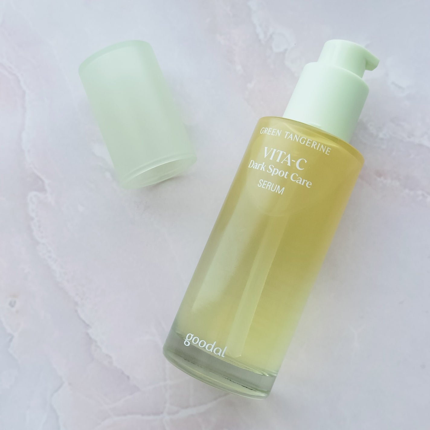 グリーンタンジェリン ビタC ダークスポットケアセラム/goodal/美容液を使ったクチコミ(2枚目)