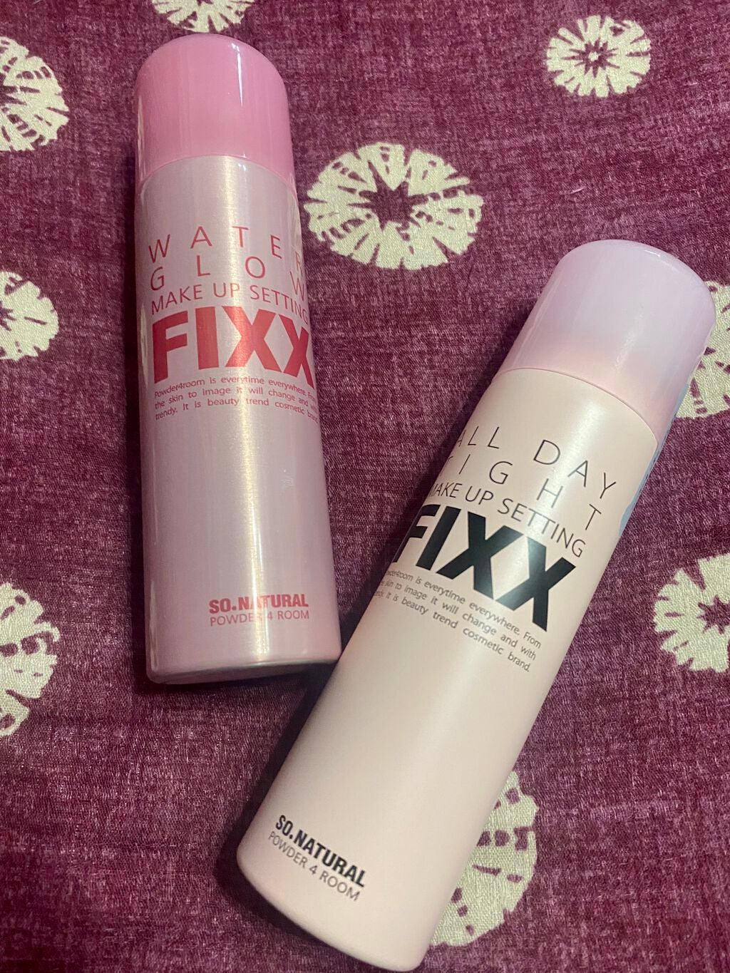 オールデイタイトメイクアップ セッティングフィックス/SO NATURAL/ミスト状化粧水を使ったクチコミ(2枚目)