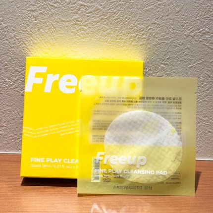 ファインプレークレンジングパッド/FREEUP/トナーパッドを使ったクチコミ(1枚目)