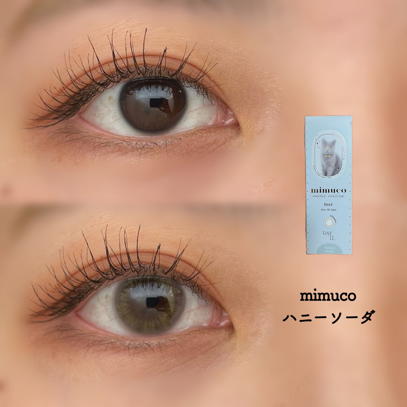 mimuco 1day/mimuco/ワンデー(1DAY)カラコンを使ったクチコミ(1枚目)