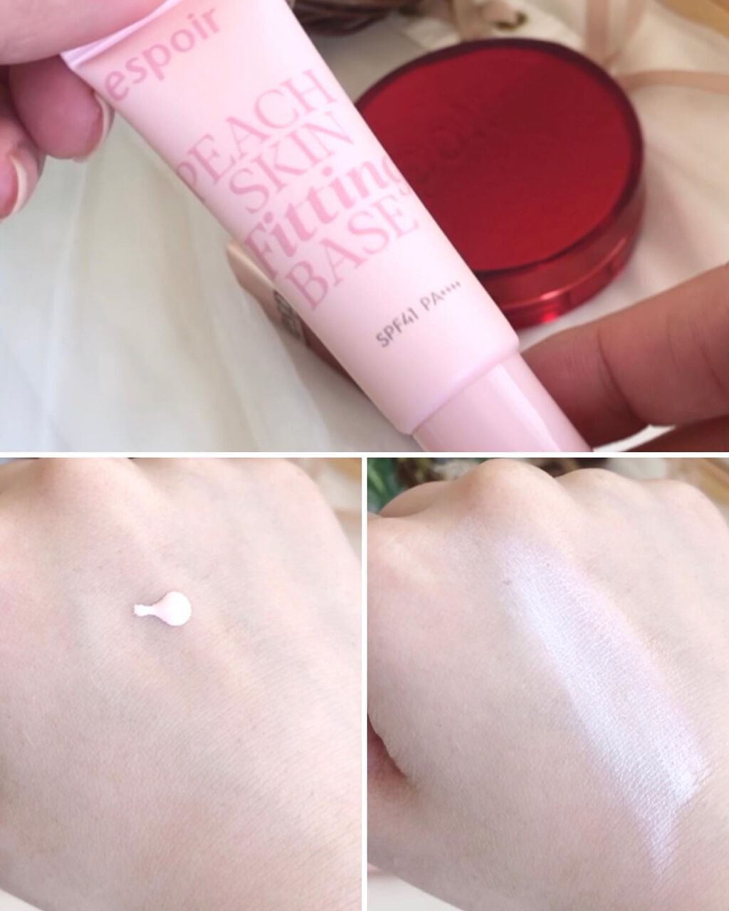 プロテーラービーベルベットカバークッション/espoir/クッションファンデーションを使ったクチコミ（2枚目）