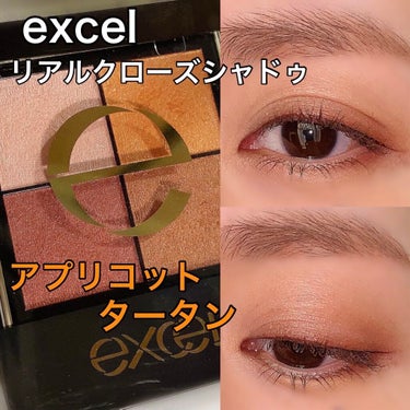 excel
リアルクローズシャドウ
CS08　アプリコットタータン



久しぶりにアプリコットタータンでメイク🧡


このアイシャドウ、発売当時は売り切れまくってて💦
どーしても欲しくて何軒も回ってや