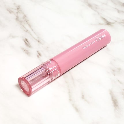 グラスティングカラーグロス/rom&nd/リップグロスを使ったクチコミ(4枚目)