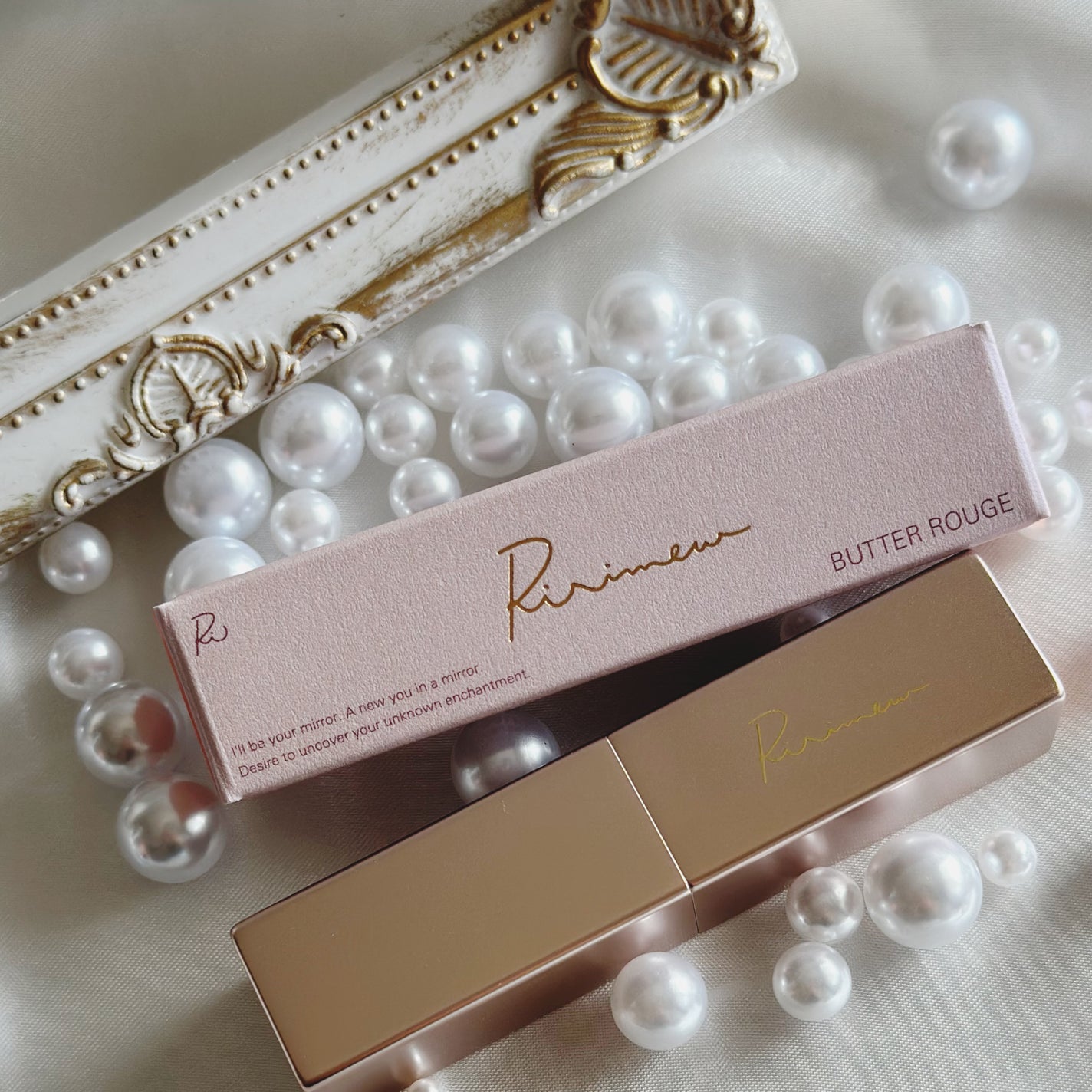 リリミュウ バタールージュ/Ririmew/口紅を使ったクチコミ(3枚目)