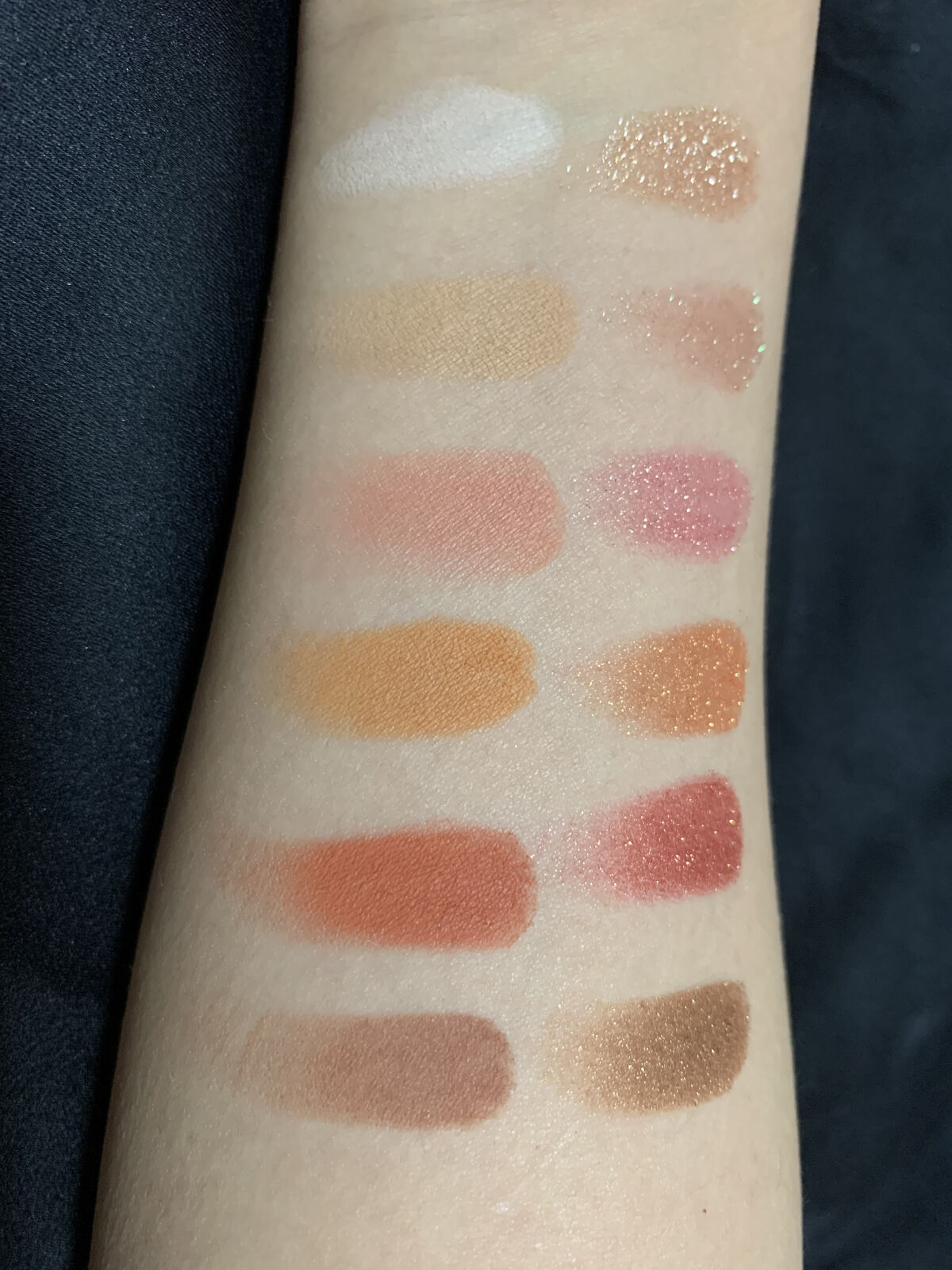 リトルエンジェル12色アイシャドウパレット/FlowerKnows/アイシャドウパレットを使ったクチコミ（3枚目）