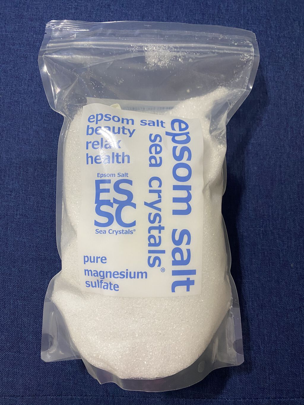 シークリスタルス エプソムソルト オリジナル/sea crystals/無機塩系入浴剤を使ったクチコミ（1枚目）