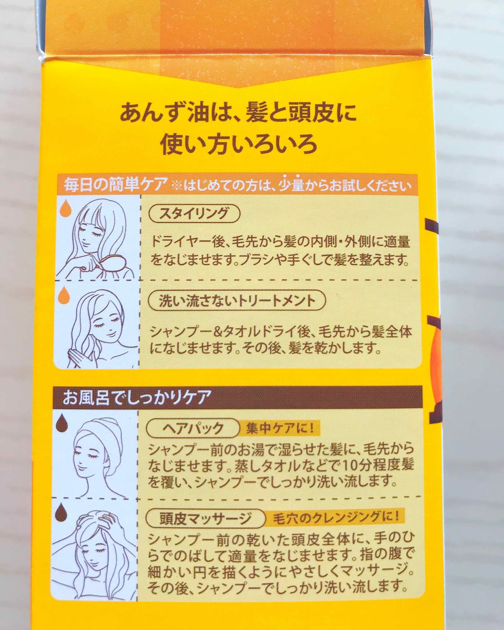 柳屋 あんず油/柳屋あんず油/ヘアオイルを使ったクチコミ(2枚目)