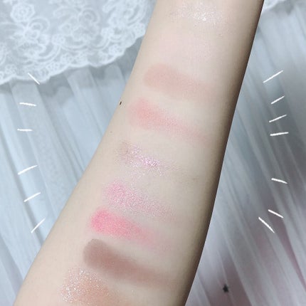 グリッターペディアアイパレット/unleashia/アイシャドウパレットを使ったクチコミ(6枚目)