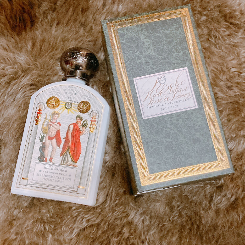 ユイル・アンティーク ローズ・ドゥ・ダマス/オフィシーヌ・ユニヴェルセル・ビュリー/ボディオイルを使ったクチコミ（2枚目）