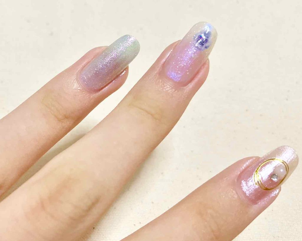 カラフルネイルズ/キャンメイク/マニキュアを使ったクチコミ（2枚目）