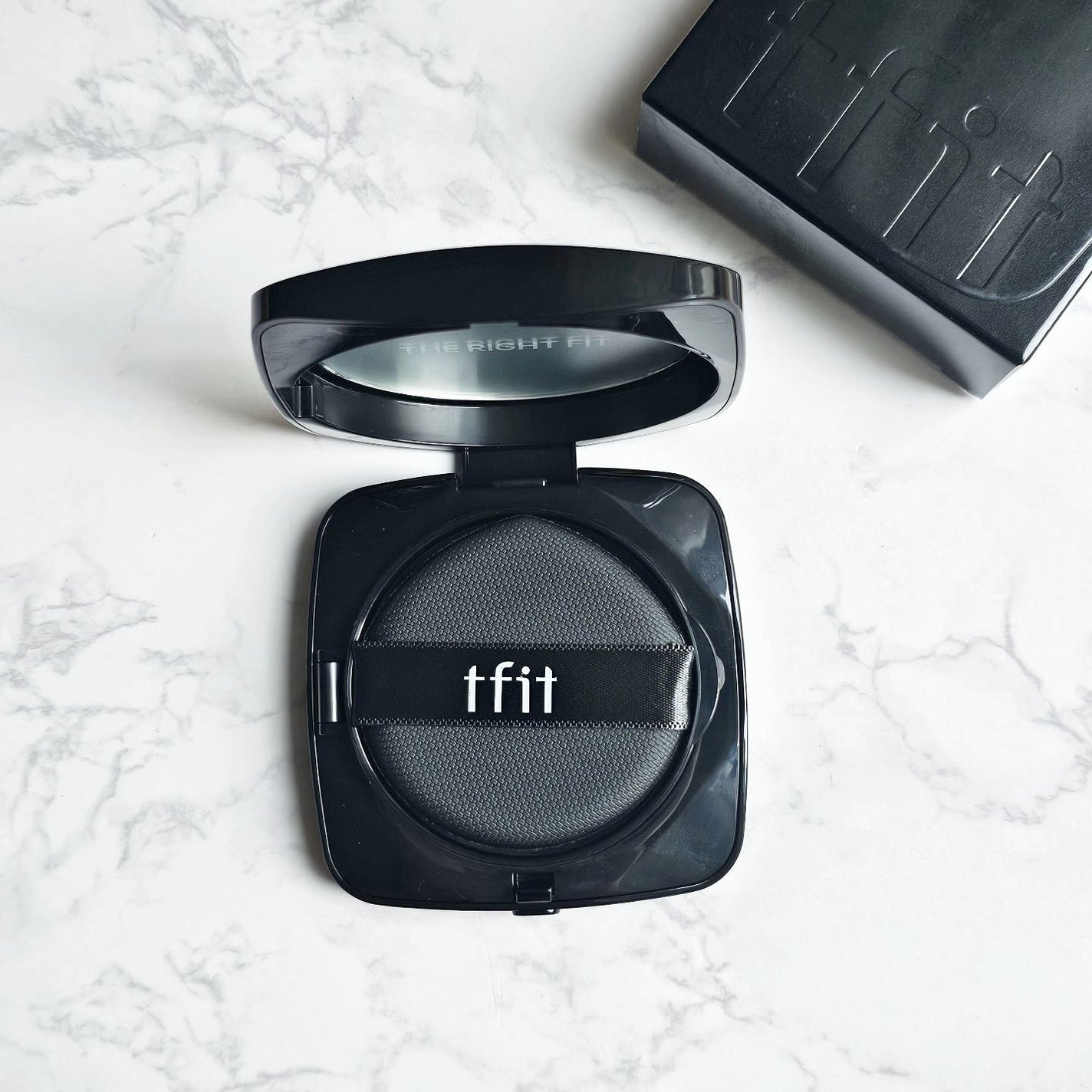 レイヤリングフィット グロークッションEX/TFIT/クッションファンデーションを使ったクチコミ(5枚目)