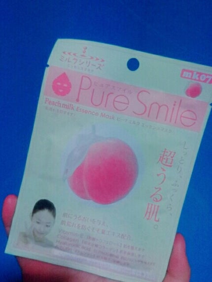 ピーチミルクエッセンスマスク/Pure Smile/シートマスク・パックを使ったクチコミ(1枚目)