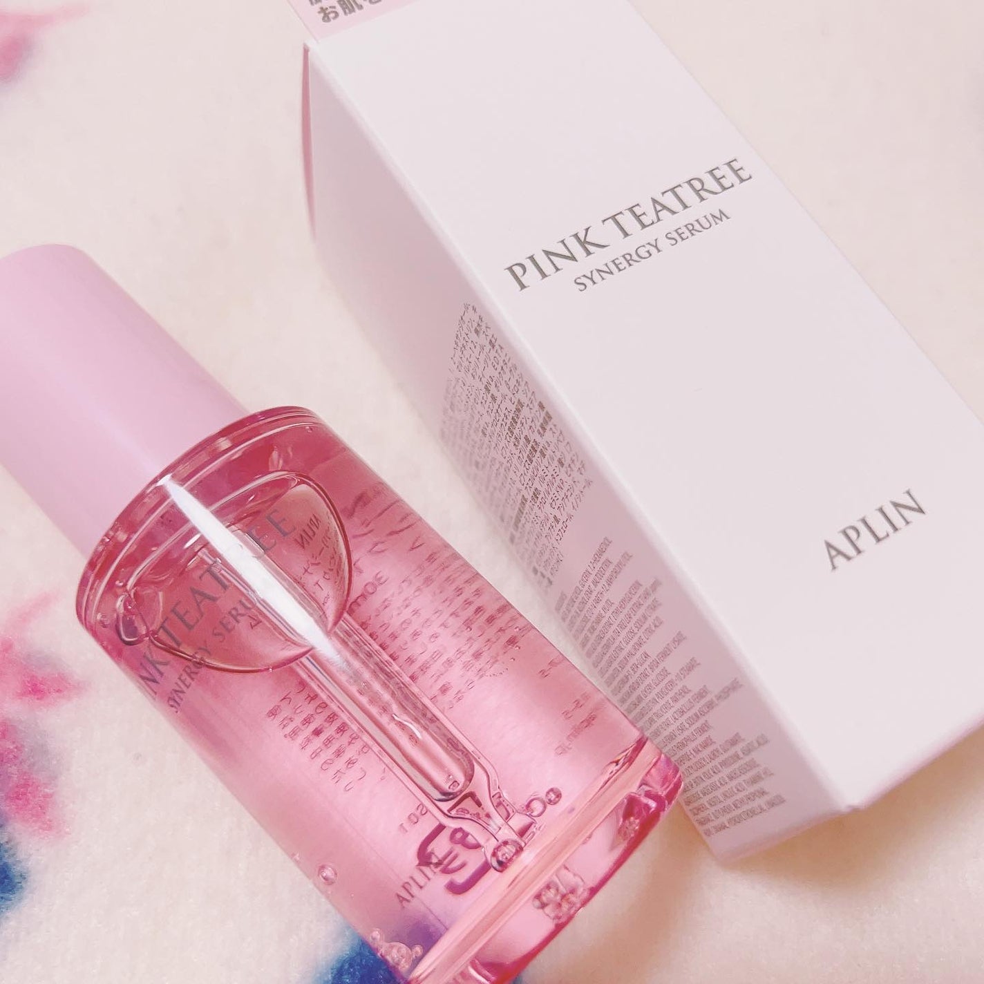 ピンクティーツリーシナジーセラム/APLIN/美容液を使ったクチコミ(3枚目)