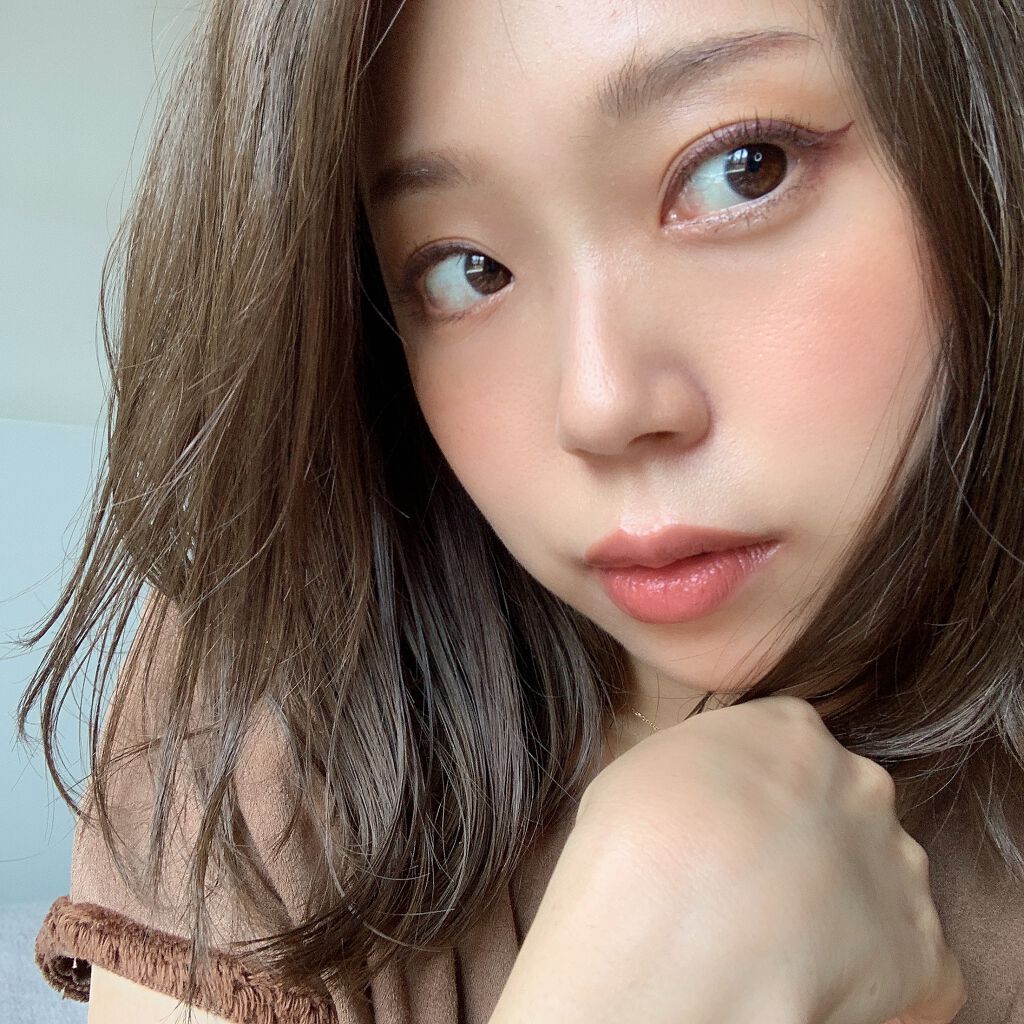 カラーリンググレイズ EX03 Bronze Desert/LUNASOL/パウダーチークを使ったクチコミ（2枚目）