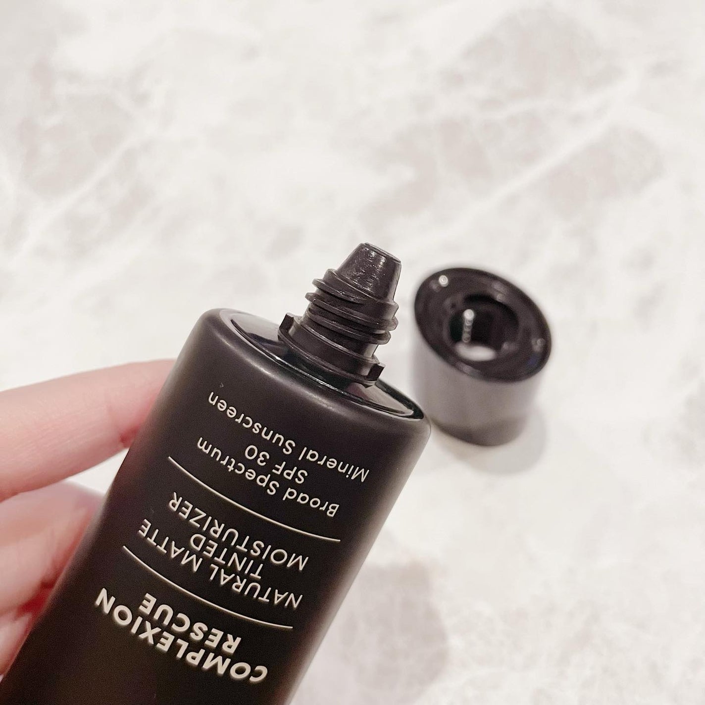 CR ナチュラル マット モイスチャライザー/bareMinerals/クリーム・エマルジョンファンデーションを使ったクチコミ(4枚目)