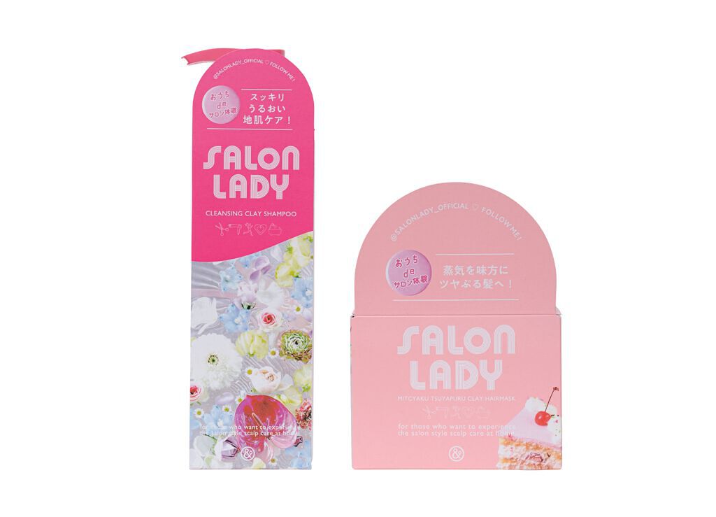 サロンレディ 密着ツヤぷるクレイヘアマスク SALON LADY