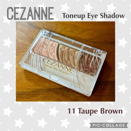 トーンアップアイシャドウ/CEZANNE/アイシャドウパレットを使ったクチコミ(1枚目)