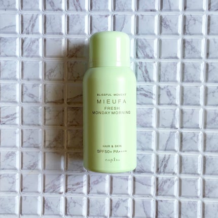 フレグランスUVスプレー フレッシュマンデーモーニング/MIEUFA/日焼け止めミスト・スプレーを使ったクチコミ(3枚目)