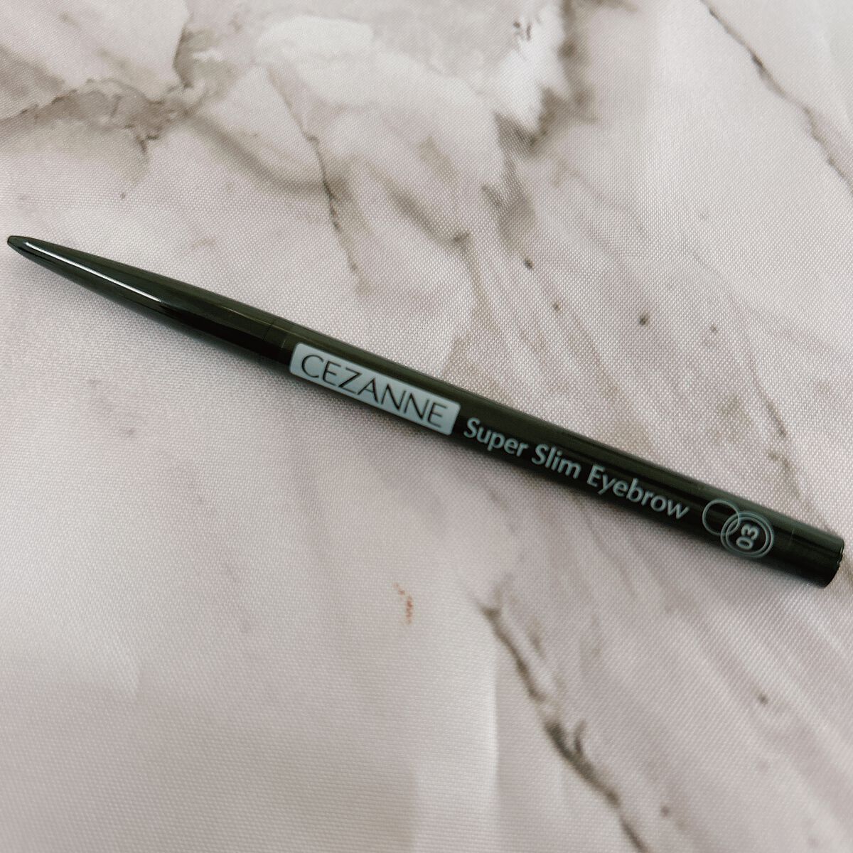 超細芯アイブロウ/CEZANNE/アイブロウペンシルを使ったクチコミ(1枚目)