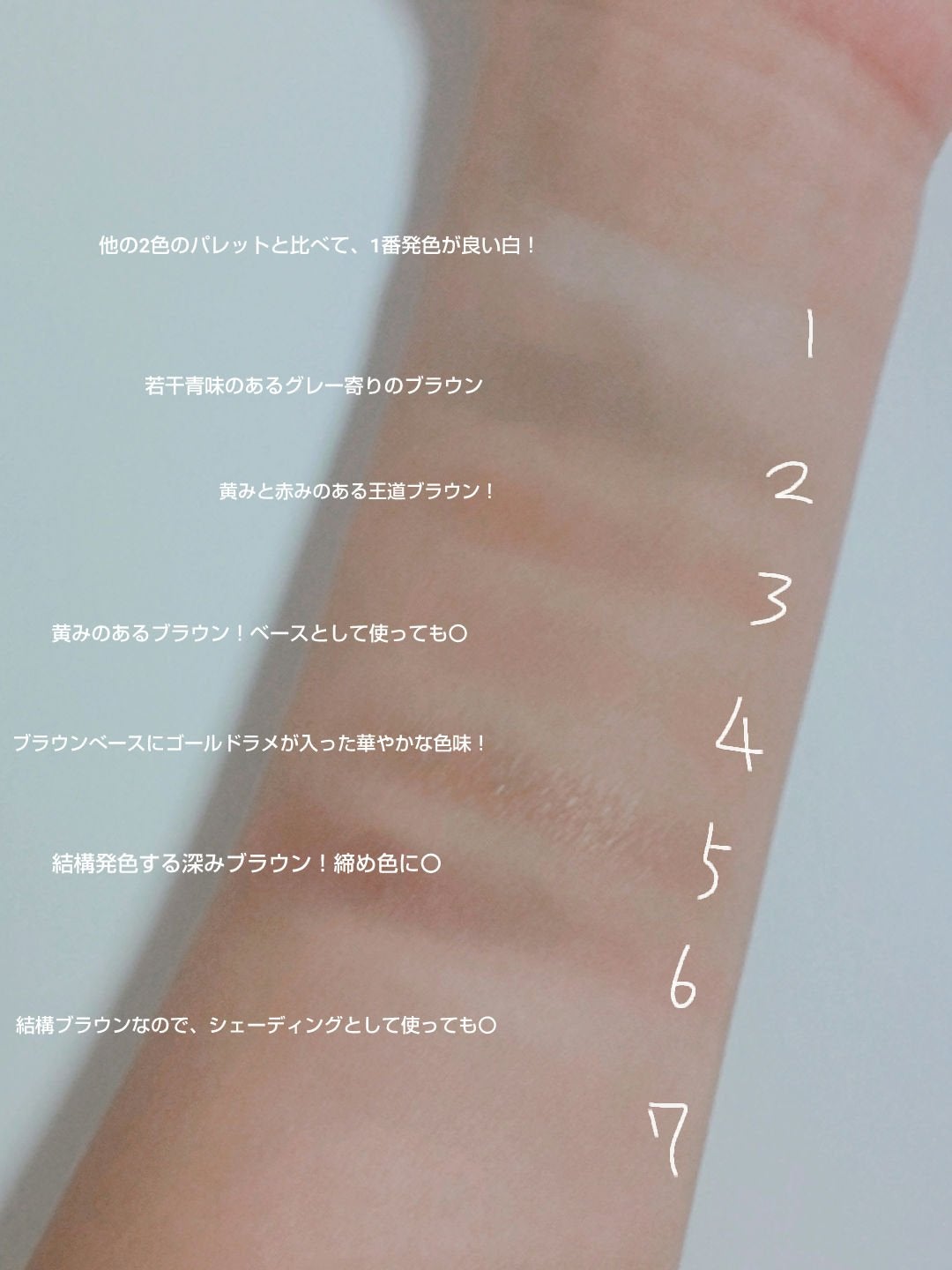 カラーパターンパレット/i’m meme/マルチパレットを使ったクチコミ(8枚目)