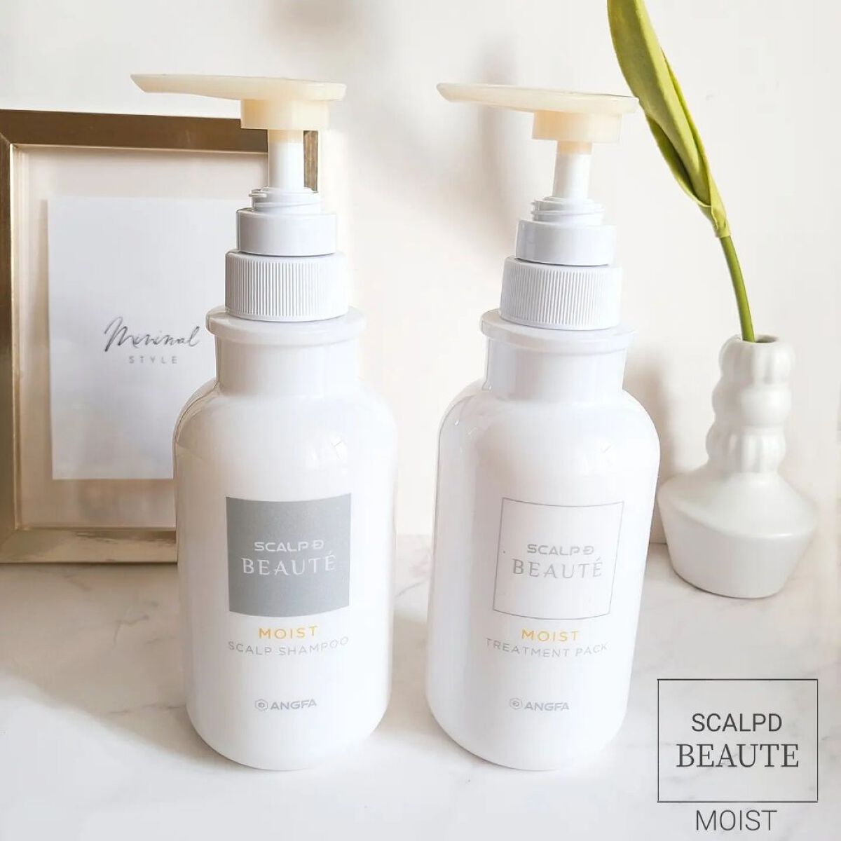 スカルプD ボーテ 薬用スカルプシャンプー（モイスト）／薬用トリートメントパック（モイスト）/アンファー(スカルプD)/市販シャンプーを使ったクチコミ（1枚目）