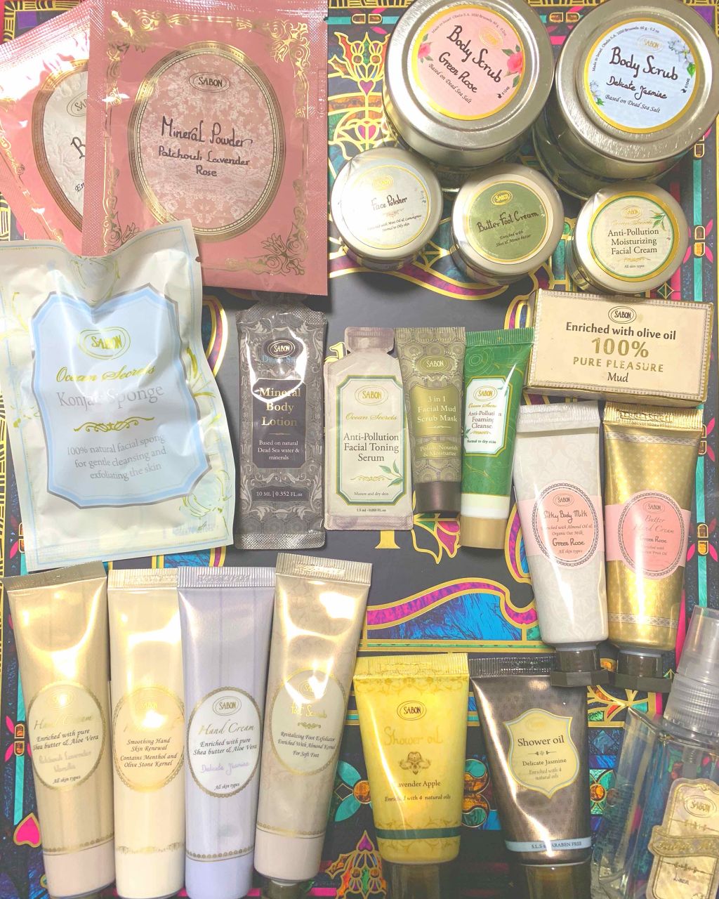 SABON アドベントカレンダーのクチコミ「【SABON/アドベントカレンダー2019】

今年のアドベントカレンダーはSABONにしまし.....」（1枚目）