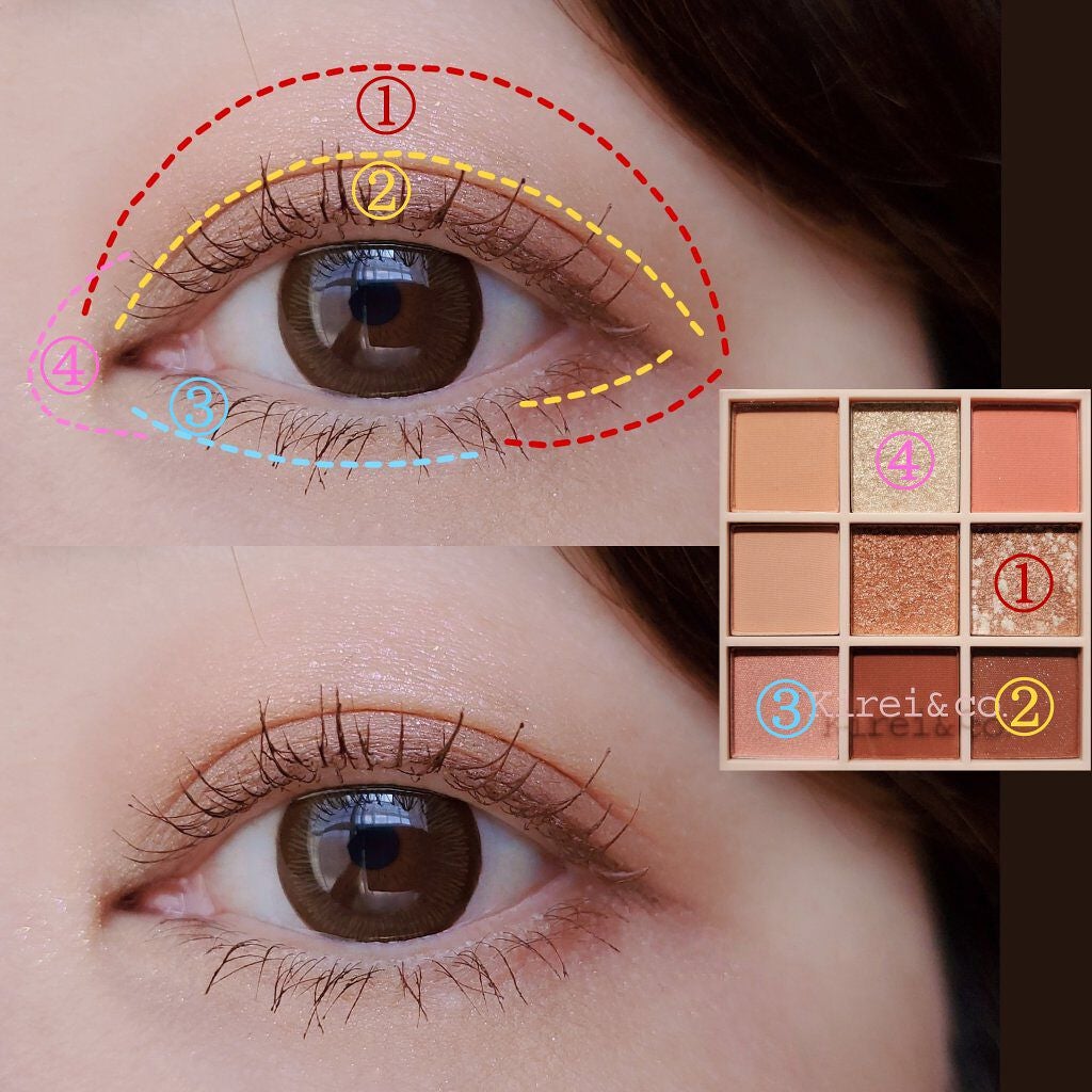 アイシャドウパレット/Kirei&co./アイシャドウパレットを使ったクチコミ(2枚目)