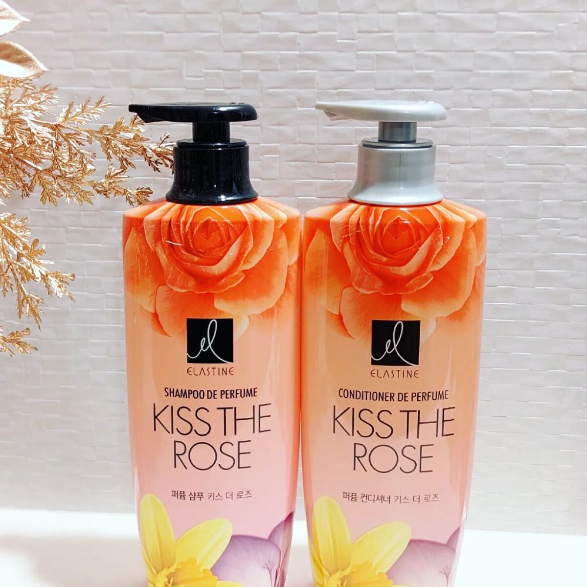 パフュームシャンプー＆コンディショナー/エラスチン/シャンプー・コンディショナーを使ったクチコミ（1枚目）