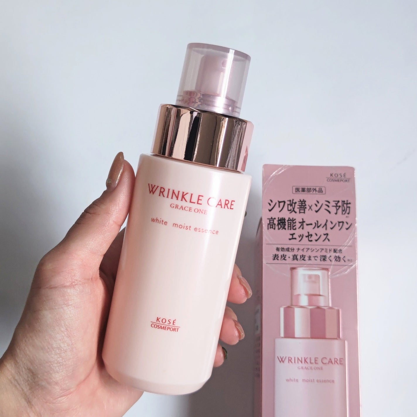 リンクルケア ホワイト モイストエッセンス/グレイスワン/オールインワン化粧品を使ったクチコミ(4枚目)