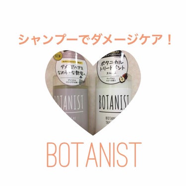 ボタニカルシャンプー／トリートメント(モイスト)/BOTANIST/シャンプー・コンディショナーを使ったクチコミ（1枚目）