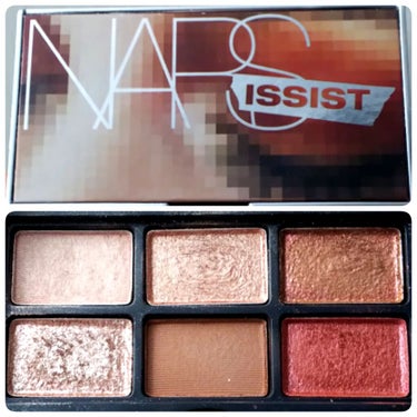 ナーズイスト ウォンテッド ミニアイシャドーパレット/NARS/アイシャドウパレットを使ったクチコミ（3枚目）