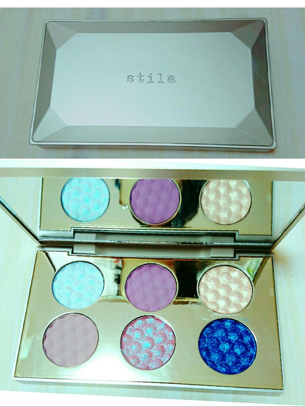 ブルーレルム/stila/アイシャドウパレットを使ったクチコミ(1枚目)