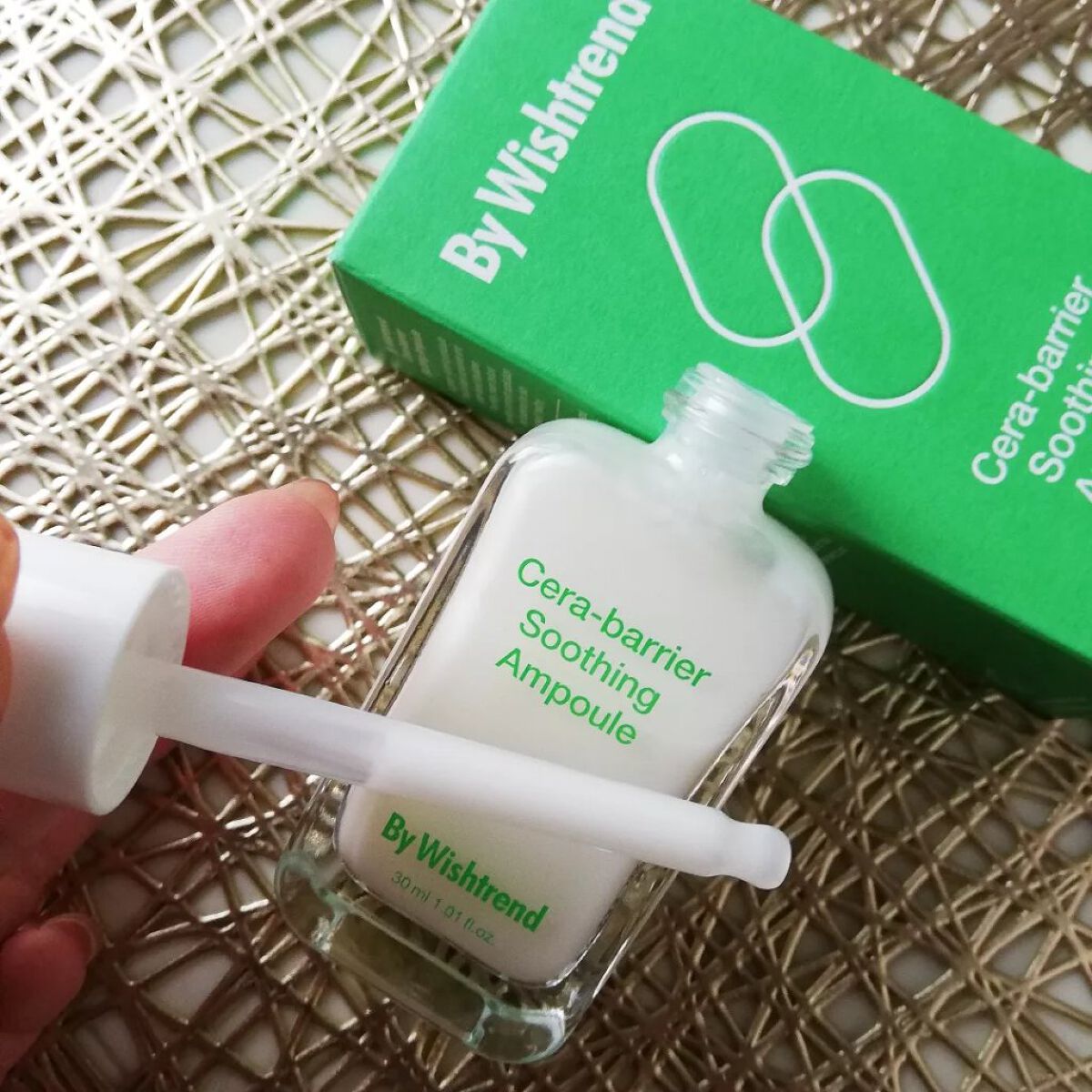 セラバリアスージングアンプル/By Wishtrend/美容液を使ったクチコミ（2枚目）