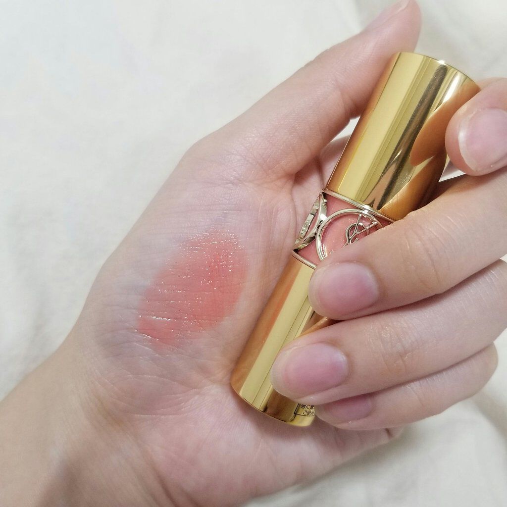 ルージュ ヴォリュプテ シャイン/YVES SAINT LAURENT BEAUTE/口紅を使ったクチコミ(3枚目)