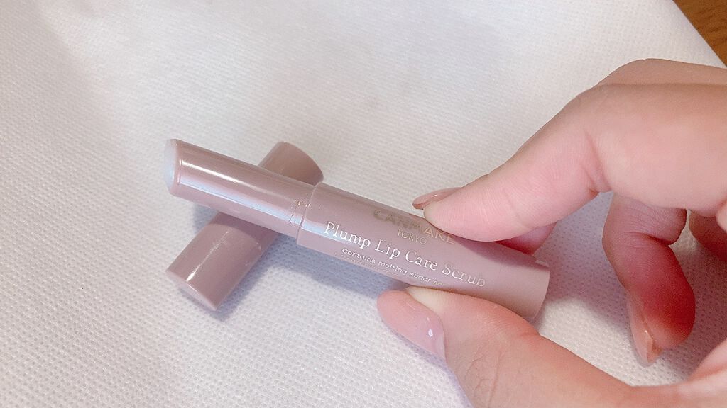 プランプリップケアスクラブ/キャンメイク/リップスクラブを使ったクチコミ（2枚目）