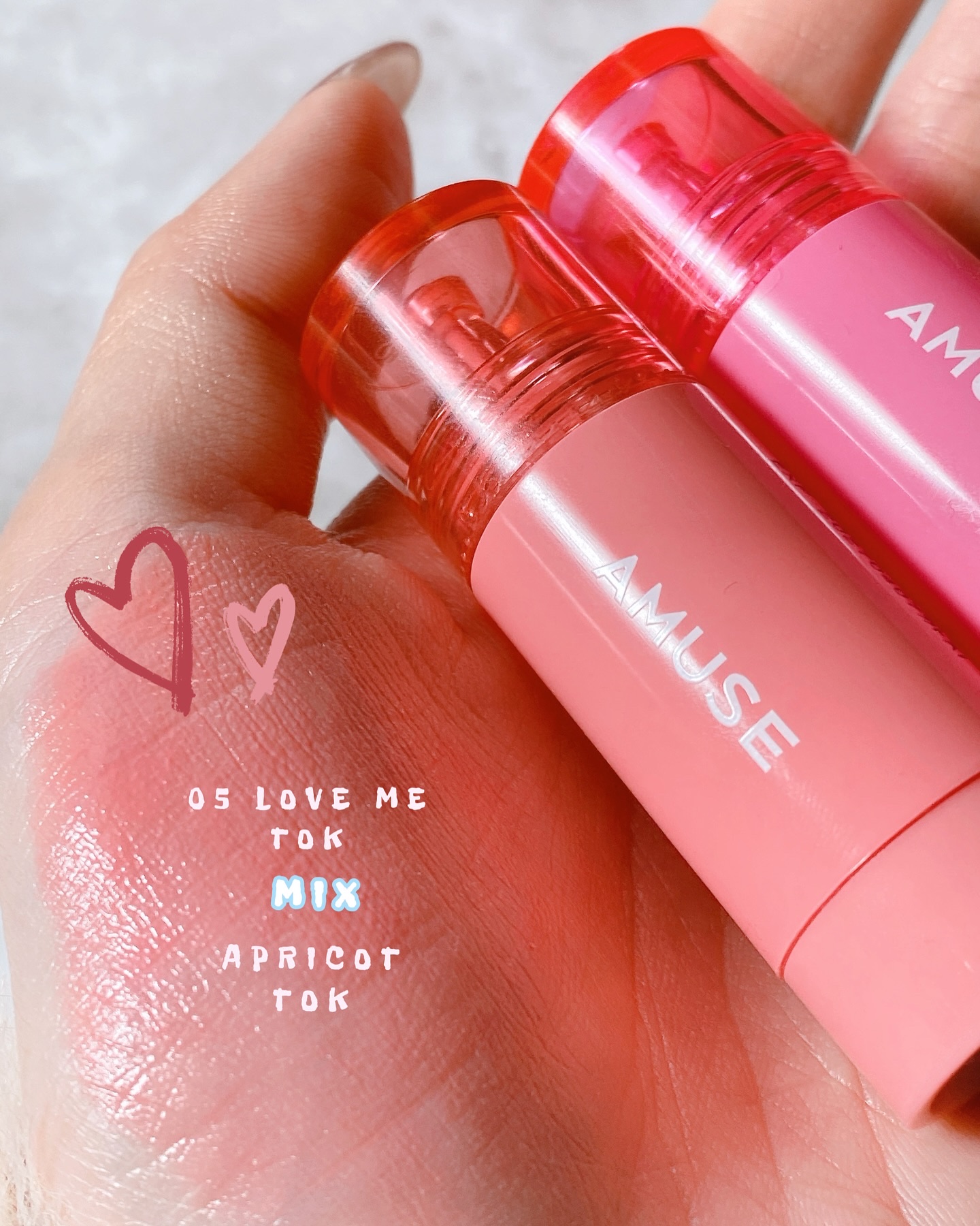 チークトクトク/AMUSE/リキッドチークを使ったクチコミ（3枚目）