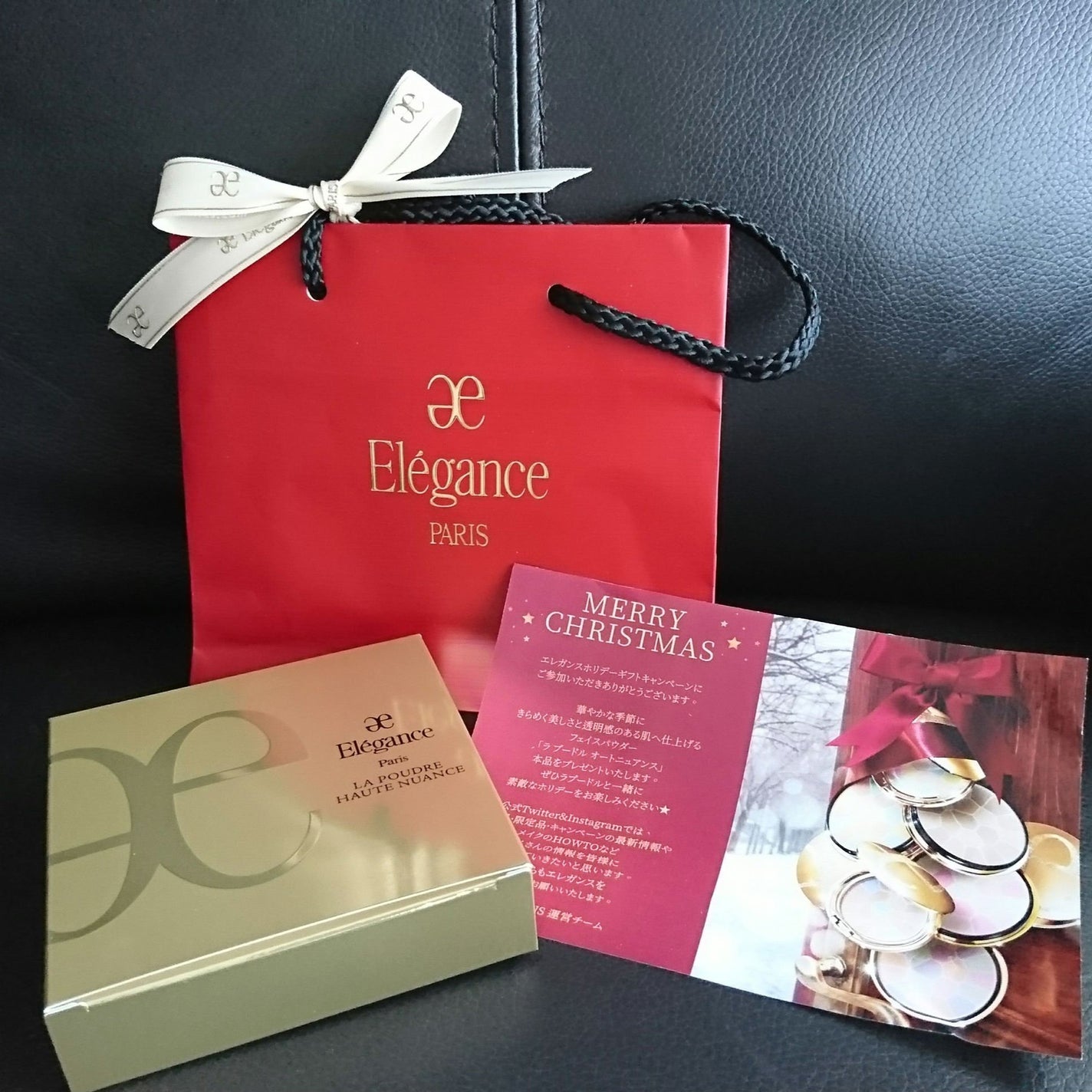 ラ プードル オートニュアンス/Elégance/プレストパウダーを使ったクチコミ(2枚目)