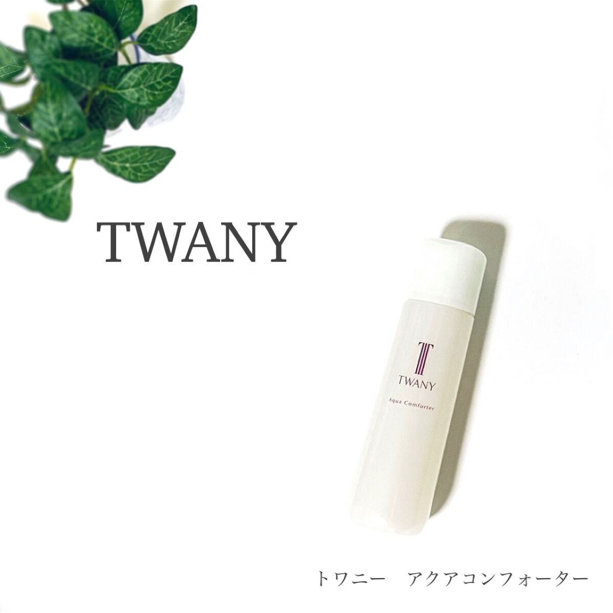 アクアコンフォーター/TWANY/化粧水を使ったクチコミ（1枚目）