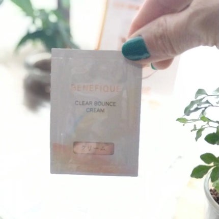 クリアバウンスクリーム /BENEFIQUE/フェイスクリームを使ったクチコミ(1枚目)