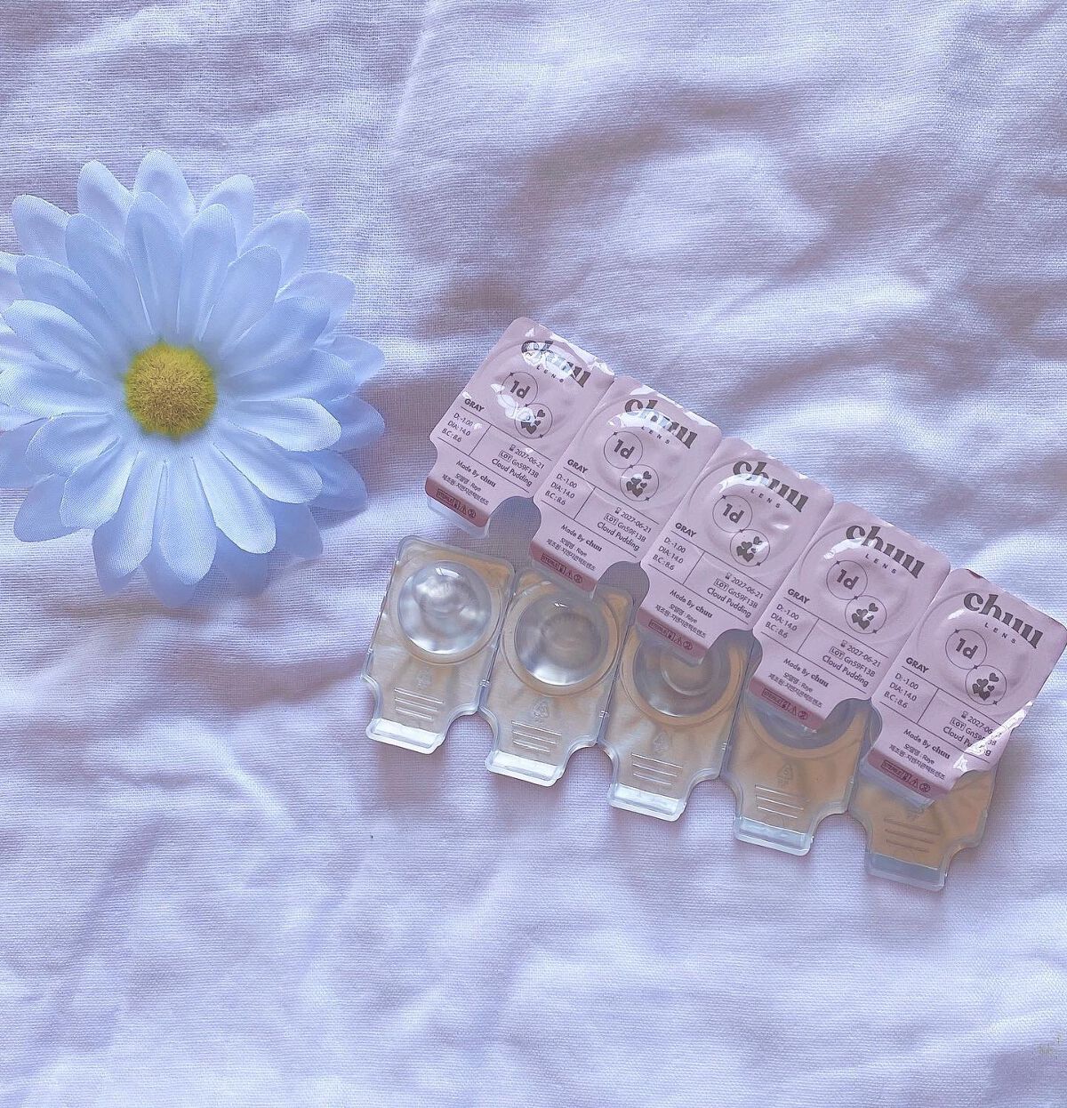 Cloud Pudding /chuu LENS/カラーコンタクトレンズを使ったクチコミ（2枚目）