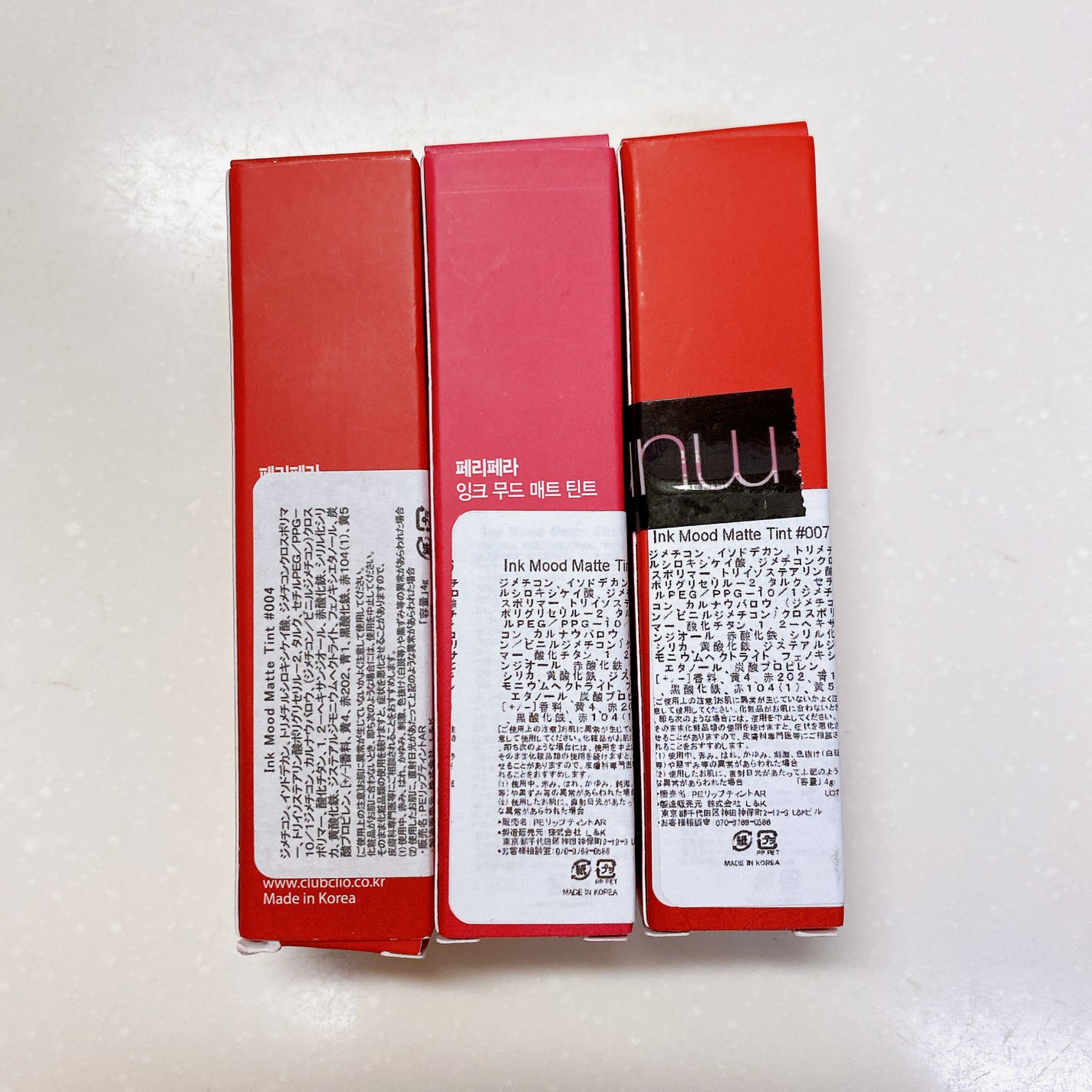 インク ムード マット ティント/PERIPERA/リップティントを使ったクチコミ(5枚目)