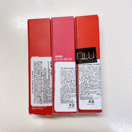 インク ムード マット ティント/PERIPERA/リップティントを使ったクチコミ(5枚目)