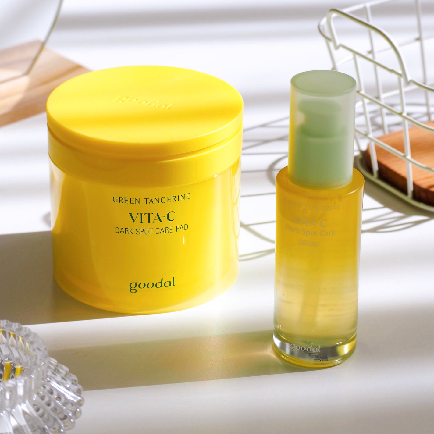 グリーンタンジェリン ビタC ダークスポットケアセラム/goodal/美容液を使ったクチコミ(1枚目)