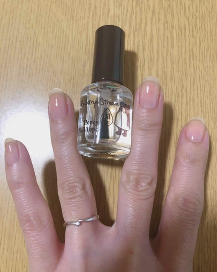 オイルイントップコート/カントリー&ストリーム/ネイルトップコートを使ったクチコミ(3枚目)