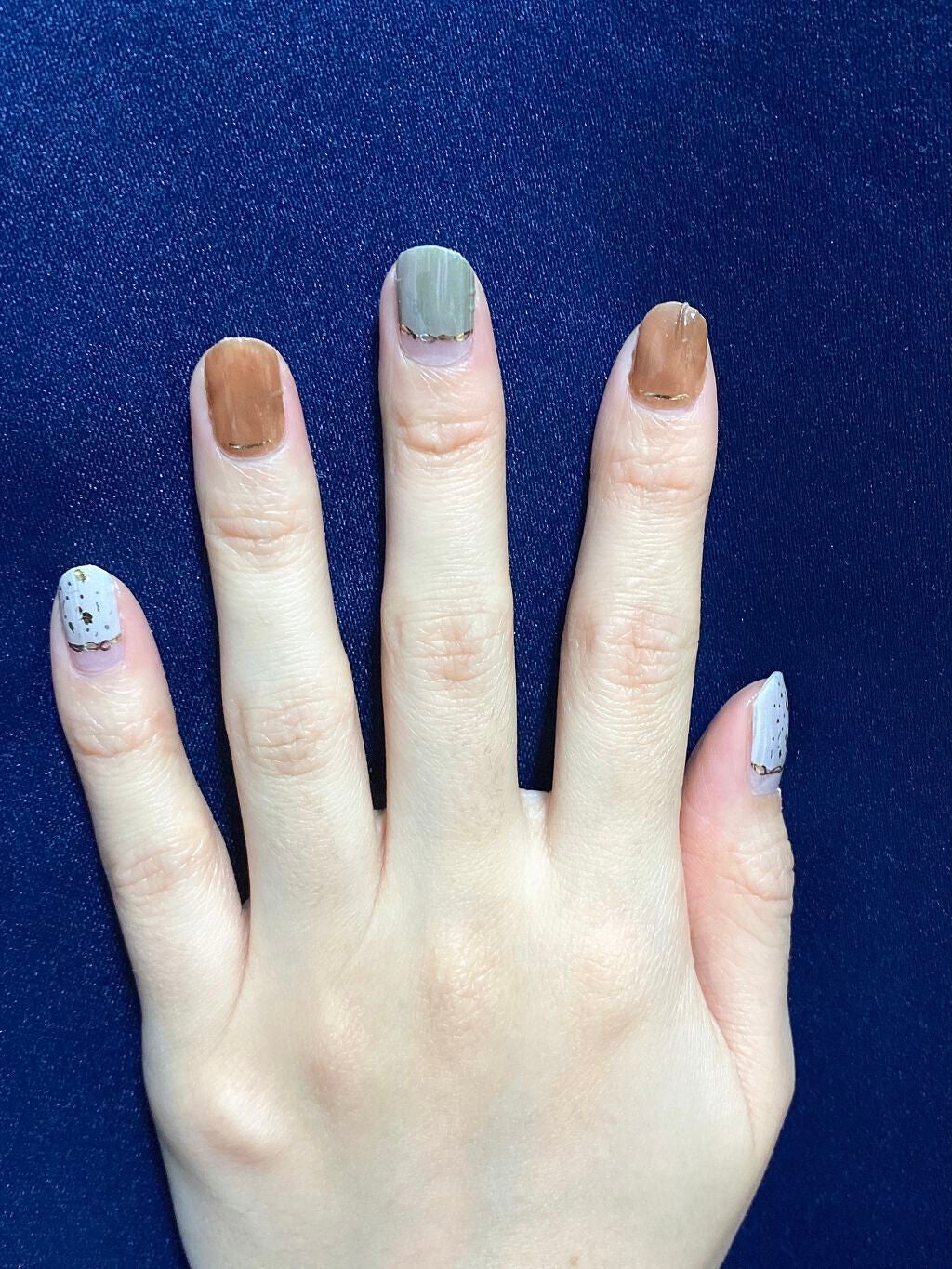 ジェルネイルシール/キャンドゥ/ネイルシールを使ったクチコミ(2枚目)