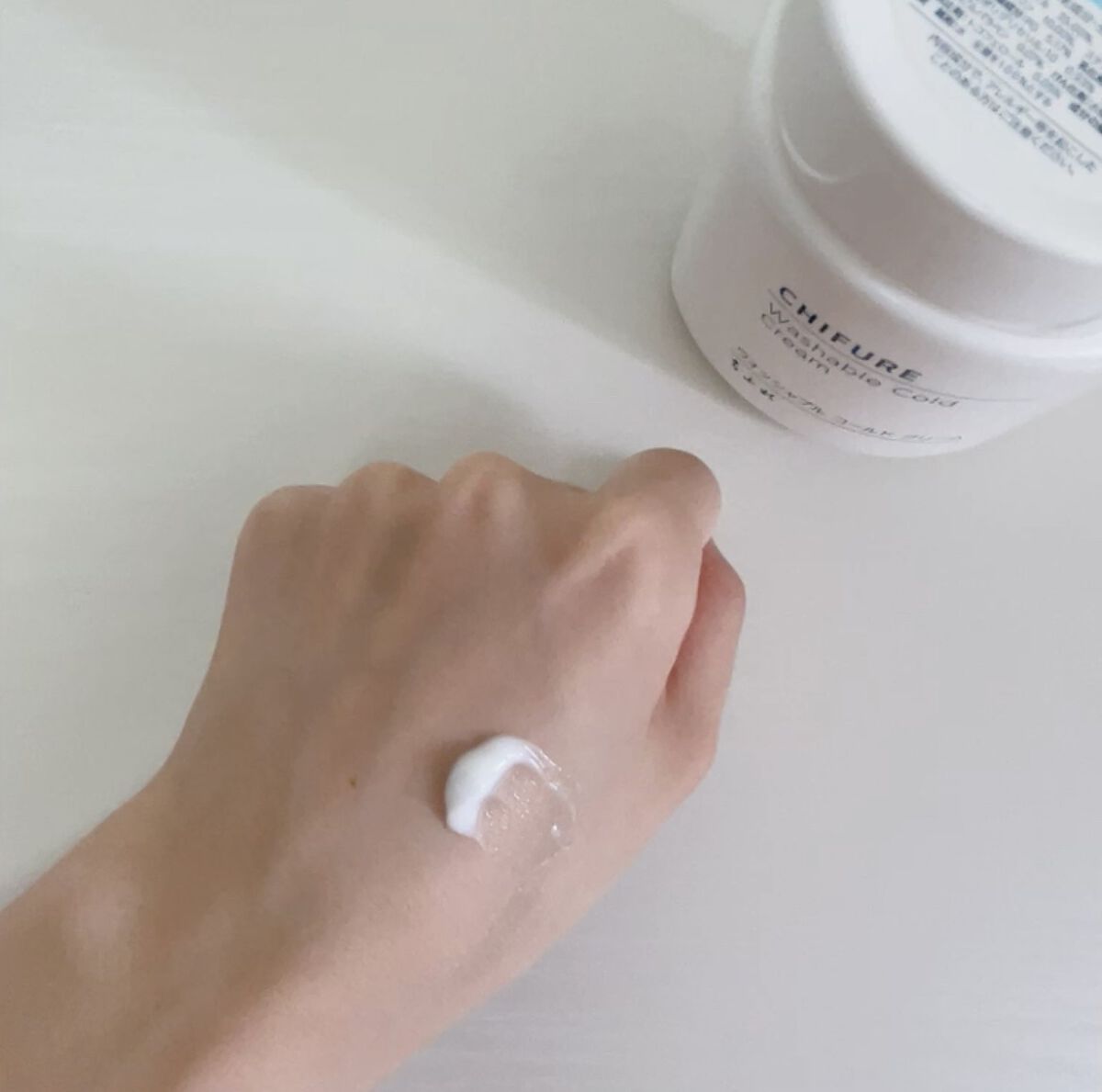 ウォッシャブル コールド クリーム/ちふれ/クレンジングクリームを使ったクチコミ（2枚目）